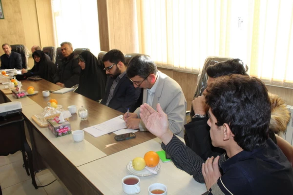 انعقاد تفاهم نامه همکاری مابین جمعیت هلال احمر استان قزوین و دانشگاه فرهنگیان استان 9