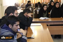 نشست صمیمی دکتررضایی رئیس گروه مطالعات فرهنگی دانشگاه فرهنگیان بامسئولین کانونها وتشکل های دانشجویی دانشگاه فرهنگیان استان قزوین 8