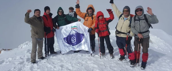 یکصدمین صعود تیم کوهنوردی دانشگاه فرهنگیان آذربایجان شرقی