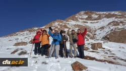 یکصدمین صعود تیم کوهنوردی دانشگاه فرهنگیان آذربایجان شرقی
