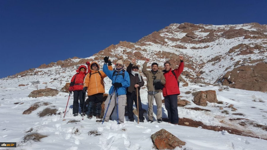 یکصدمین صعود تیم کوهنوردی دانشگاه فرهنگیان آذربایجان شرقی