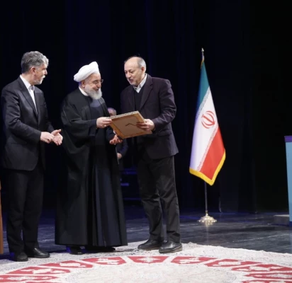 افتخار آفرینی دکتر نصراله صالحی در سی و ششمین دوره کتاب سال جمهوری اسلامی
 2