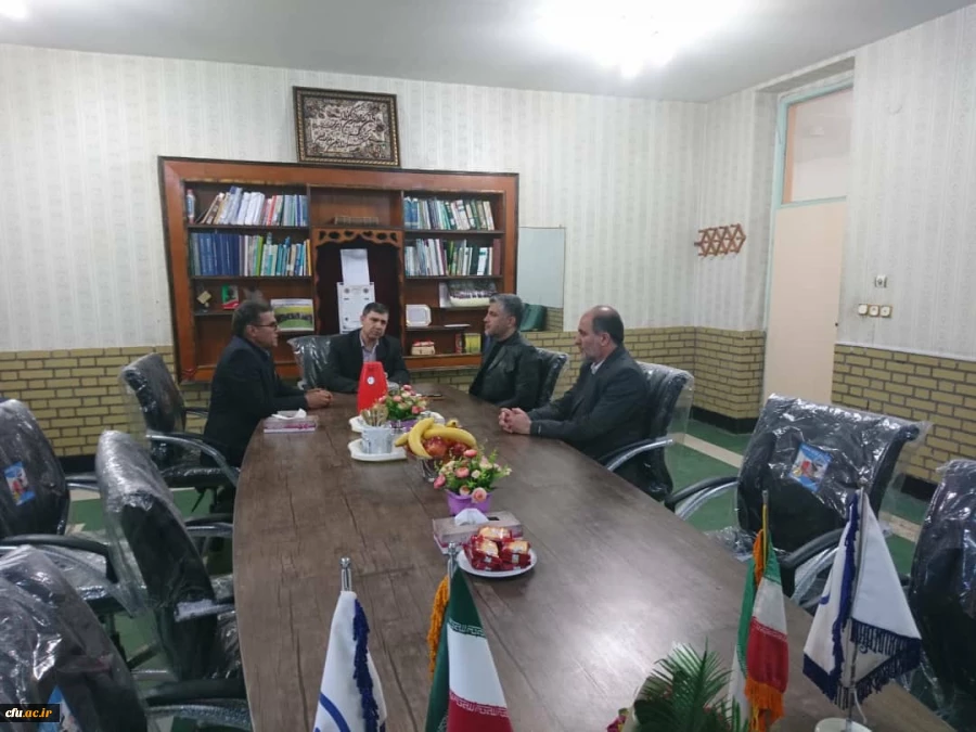 بازدید معاونت محترم حراست سازمان مرکزی جناب آقای مختار نژاد وجناب آقای رضایی زاد مسئول حراست استان خوزستان از مراکز عالی آموزش اندیمشک و دزفول