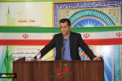 برگزاری مراسم گرامیداشت چهلمین سالگرد پیـروزی انقلاب اسلامی در دانشگاه فرهنگیان هرمزگان