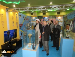 بازدید جمعی از همکاران دانشگاه فرهنگیان اردبیل از نمایشگاه دستاوردهای انقلاب اسلامی 4