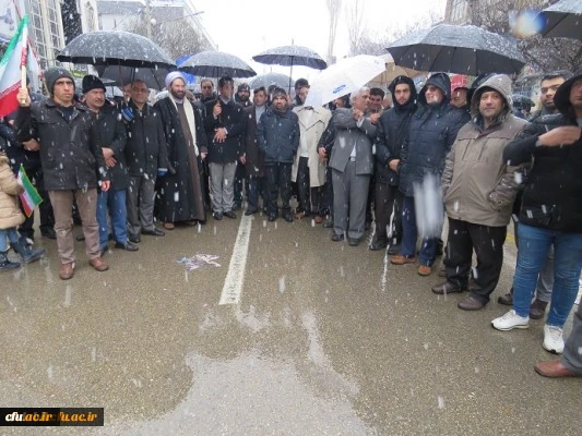 حضور گسترده کارکنان، اساتید و دانشجومعلمان دانشگاه فرهنگیان استان اردبیل در راهپیمایی 22 بهمن 3