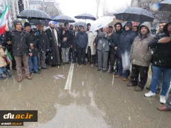 حضور کارکنان، اساتید و دانشجومعلمان دانشگاه فرهنگیان  استان اردبیل در راهپیمایی 22 بهمن 4