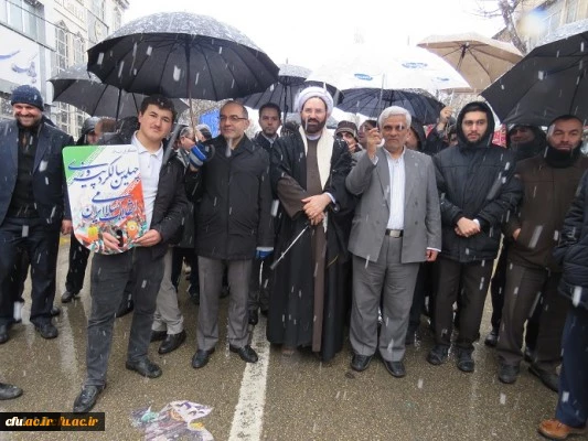 حضور کارکنان، اساتید و دانشجومعلمان دانشگاه فرهنگیان  استان اردبیل در راهپیمایی 22 بهمن 5