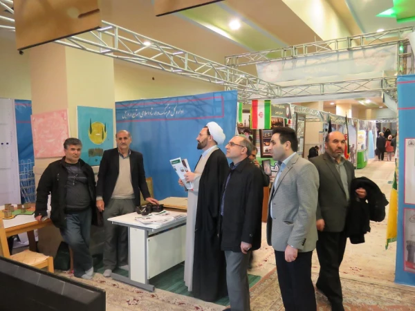 بازدید جمعی از همکاران دانشگاه فرهنگیان استان اردبیل از نمایشگاه دستاوردهای انقلاب اسلامی 5