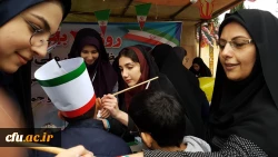 حضور پرشور دانشجویان و اساتید و کارکنان دانشگاه فرهنگیان استان مازندران در راهپیمایی 22 بهمن1397