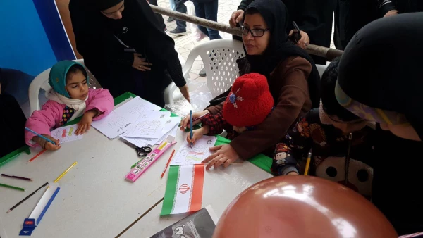 حضور پرشور دانشجویان و اساتید و کارکنان دانشگاه فرهنگیان استان مازندران در راهپیمایی 22 بهمن1397