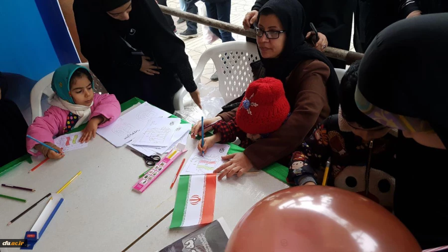 حضور پرشور دانشجویان و اساتید و کارکنان دانشگاه فرهنگیان استان مازندران در راهپیمایی 22 بهمن1397