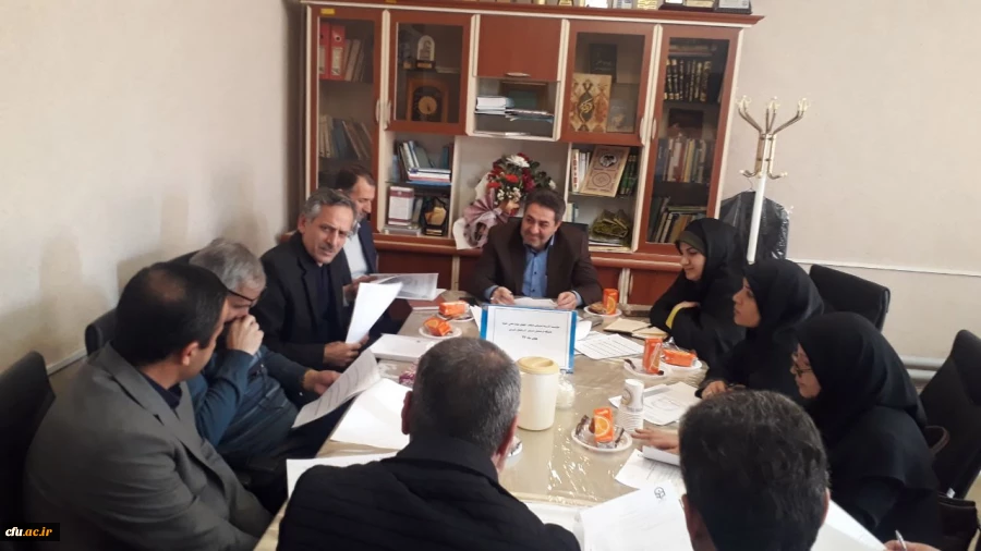جلسه کمیته استانی انتخاب اعضای هیات علمی نمونه دانشگاه فرهنگیان استان آذربایجان غربی برگزار شد 2