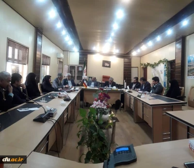 مراسم معارفه سرپرست مرکز آموزش عالی علی بن مهزیار آبادان