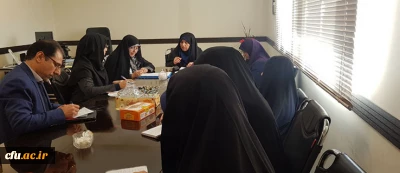 تشکیل جلسه کمیته بانوان دانشگاه فرهنگیان پیرامون بزرگداشت میلاد حضرت زهرا(س)