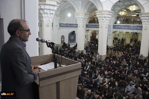 دکتر عبدی در سخنرانی پیش از خطبه های نماز جمعه این هفته اردبیل:

بهترین مسیر غلبه بر چالش های مورد اشاره رهبری در بیانیه راهبردی گام دوم، اقدام هوشمندانه و مسئولانه دانشگاه فرهنگیان است. 3