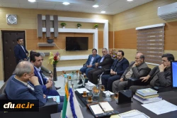 نشست با معاونت سیاسی - امنیتی استانداری جناب آقای دکتر حسین زاده ونماینده مجلس جناب آقای الباجی و معاونت مدیر کل آموزش وپرورش آقای چلداوی در خصوص تامین زمین برای دانشگاه جامع فرهنگیان