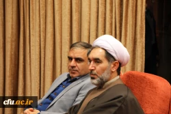 نشست صمیمی اساتید و اعضای هیات علمی با دکتر خنیفر و اعضای هیات رییسه 5
