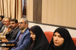 نشست صمیمی اساتید و اعضای هیات علمی با دکتر خنیفر و اعضای هیات رییسه 13