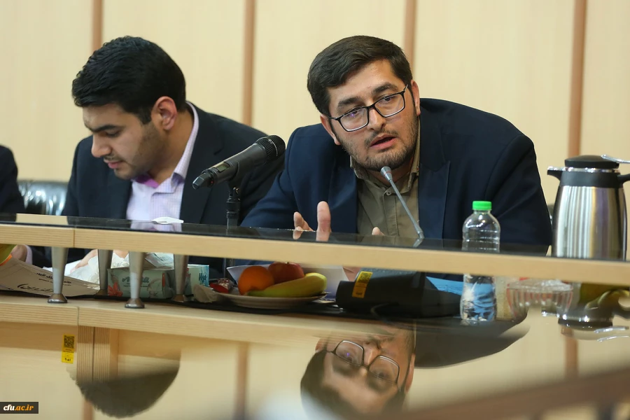 جلسه صمیمانه بسیج دانشجویی دانشگاه فرهنگیان با جناب آقای دکتر بطحایی، وزیر محترم آموزش و پرورش 7