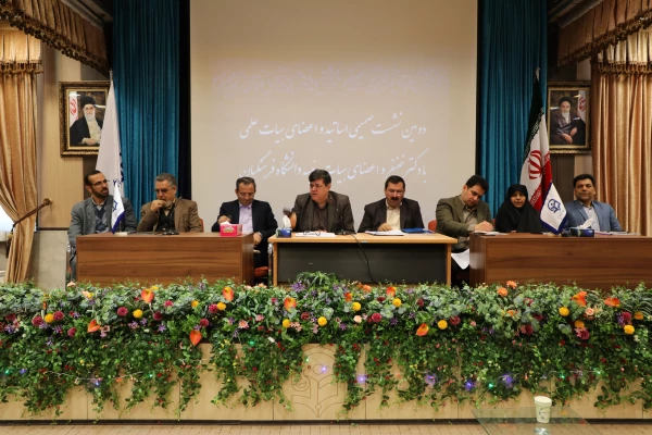 دکتر خنیفر در نشست صمیمی با اساتید و اعضای هیئت علمی:

مطالبه به حق اعضای هیئت علمی از مباحث مهمی است که از سوی مدیریت دانشگاه پیگیری می شود 2