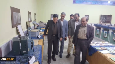 بازدید دکتر خنیفر رییس دانشگاه فرهنگیان از موزه یکصدمین سال تأسیس تربیت معلم در استان خوزستان