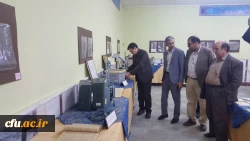 بازدید آقای دکتر خنیفر ریاست دانشگاه فرهنگیان از موزه یکصدمین سال تأسیس تربیت معلم در استان خوزستان :