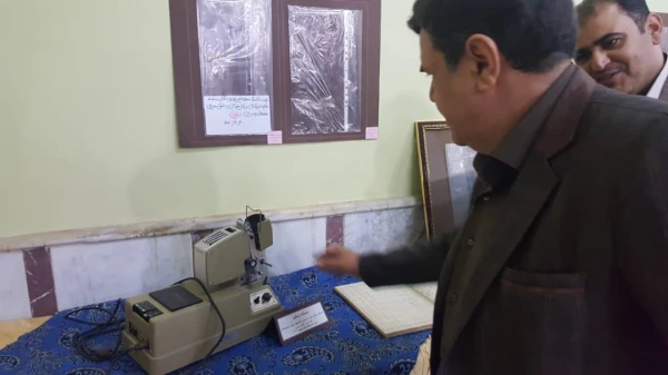 بازدید آقای دکتر خنیفر ریاست دانشگاه فرهنگیان از موزه یکصدمین سال تأسیس تربیت معلم در استان خوزستان :