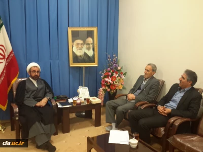 دیدار مسئولین دانشگاه فرهنگیان ایلام با نماینده ولی فقیه در استان و امام جمعه ایلام