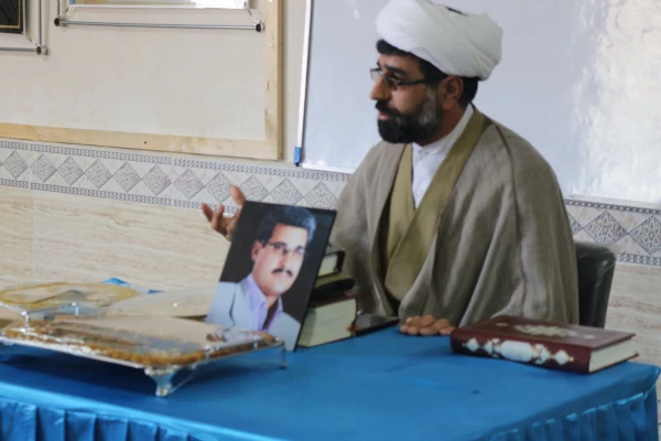 برگزاری جلسه گرامیداشت شهید "برات محمد زهرایی" پدر دانشجو معلم فاطمه زهرایی در پردیس امام جعفر صادق(ع)   2