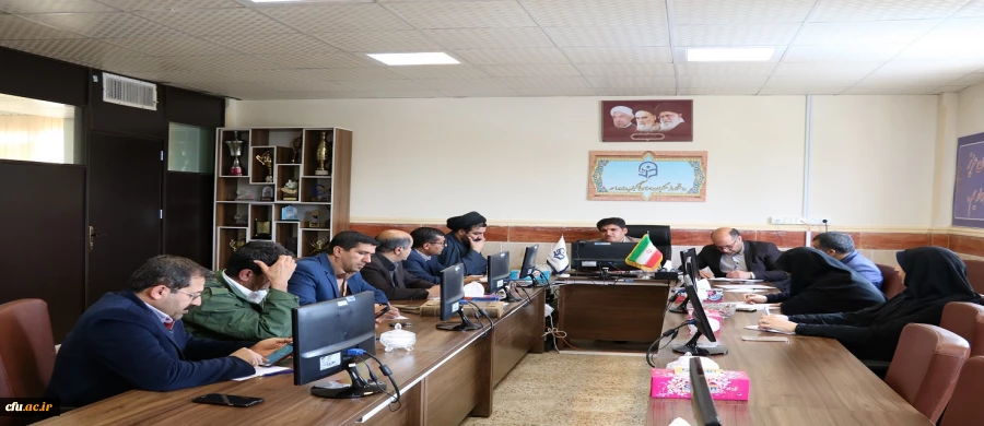 جلسه شورای مدیریت دانشگاه فرهنگیان کهگیلویه و بویراحمد با موضوع گزارش بیستمین اجلاس مدیران کشور برگزار گردید 2