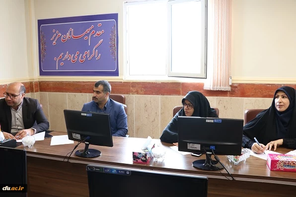 جلسه شورای مدیریت دانشگاه فرهنگیان کهگیلویه و بویراحمد با موضوع گزارش بیستمین اجلاس مدیران کشور برگزار گردید 5