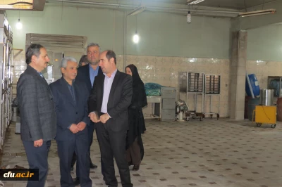 بازدید رئیس سازمان برنامه وبودجه استان گیلان از دانشگاه فرهنگیان رشت