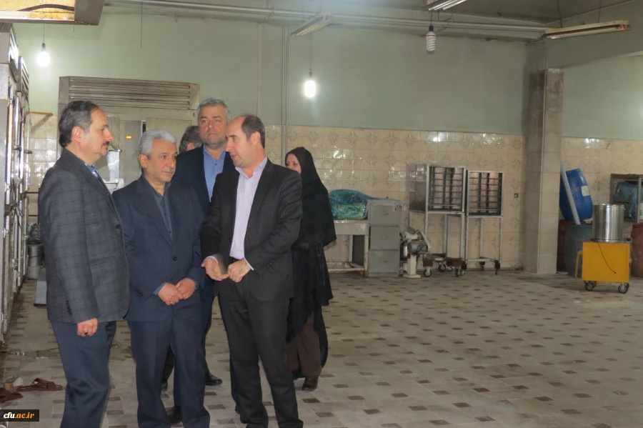 بازدید رئیس سازمان برنامه وبودجه استان گیلان از دانشگاه فرهنگیان رشت 2