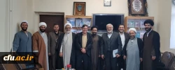 دیدار رییس دانشگاه فرهنگیان  با مسئولان مرکز آموزش های تخصصی و پژوهشی حوزه علمیه قم 2