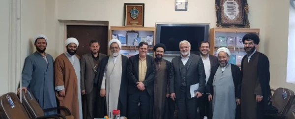 دیدار رییس دانشگاه فرهنگیان  با مسئولان مرکز آموزش های تخصصی و پژوهشی حوزه علمیه قم 2