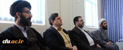دیدار رییس دانشگاه فرهنگیان  با مسئولان مرکز آموزش های تخصصی و پژوهشی حوزه علمیه قم 3