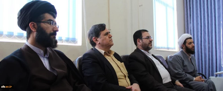 دیدار رییس دانشگاه فرهنگیان  با مسئولان مرکز آموزش های تخصصی و پژوهشی حوزه علمیه قم 3