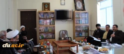 دیدار رییس دانشگاه فرهنگیان  با مسئولان مرکز آموزش های تخصصی و پژوهشی حوزه علمیه قم 7