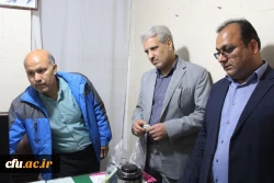 بازدید مدیرکل خدمات و رفاه دانشجویی دانشگاه فرهنگیان از پردیس های دانشگاه فرهنگیان استان بوشهر 3
