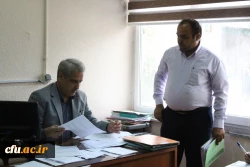 بازدید مدیرکل خدمات و رفاه دانشجویی دانشگاه فرهنگیان از پردیس های دانشگاه فرهنگیان استان بوشهر 6