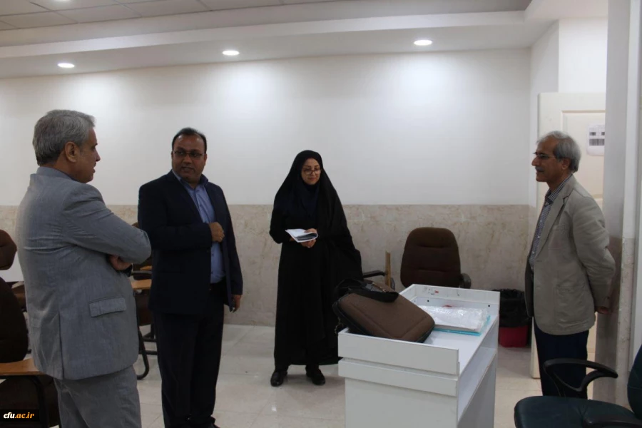 بازدید مدیرکل خدمات و رفاه دانشجویی دانشگاه فرهنگیان از پردیس های دانشگاه فرهنگیان استان بوشهر 8