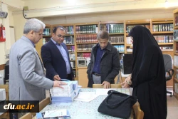 بازدید مدیرکل خدمات و رفاه دانشجویی دانشگاه فرهنگیان از پردیس های دانشگاه فرهنگیان استان بوشهر 9