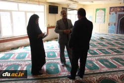 بازدید مدیرکل خدمات و رفاه دانشجویی دانشگاه فرهنگیان از پردیس های دانشگاه فرهنگیان استان بوشهر 10