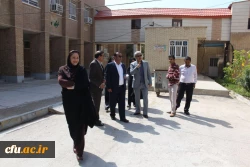 بازدید مدیرکل خدمات و رفاه دانشجویی دانشگاه فرهنگیان از پردیس های دانشگاه فرهنگیان استان بوشهر 12