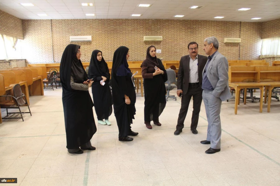 بازدید مدیرکل خدمات و رفاه دانشجویی دانشگاه فرهنگیان از پردیس های دانشگاه فرهنگیان استان بوشهر 15