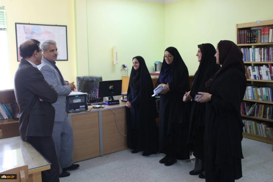 بازدید مدیرکل خدمات و رفاه دانشجویی دانشگاه فرهنگیان از پردیس های دانشگاه فرهنگیان استان بوشهر 20