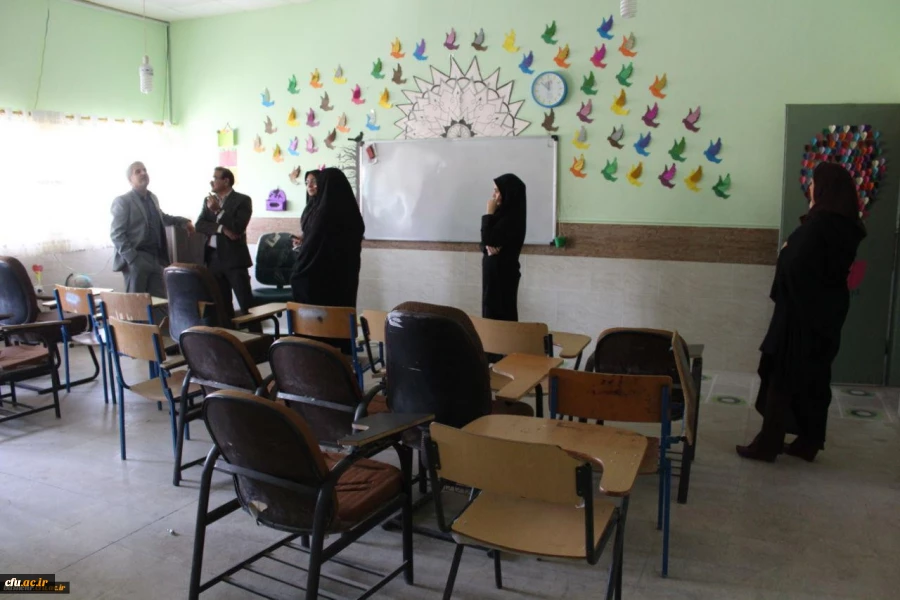 بازدید مدیرکل برنامه ریزی، خدمات و رفاه  دانشجویی دانشگاه فرهنگیان از پردیس های دانشگاه فرهنگیان استان بوشهر 3