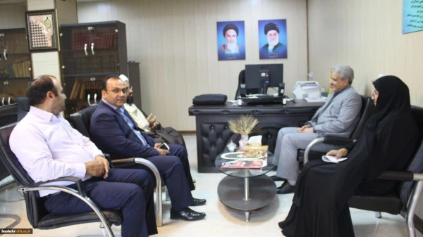 بازدید مدیرکل برنامه ریزی، خدمات و رفاه  دانشجویی دانشگاه فرهنگیان از پردیس های دانشگاه فرهنگیان استان بوشهر 7