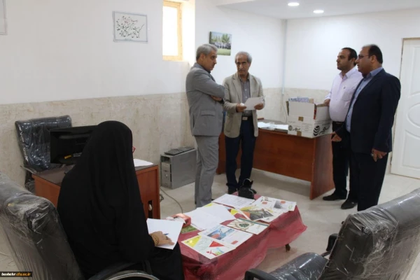 بازدید مدیرکل برنامه ریزی، خدمات و رفاه  دانشجویی دانشگاه فرهنگیان از پردیس های دانشگاه فرهنگیان استان بوشهر 9